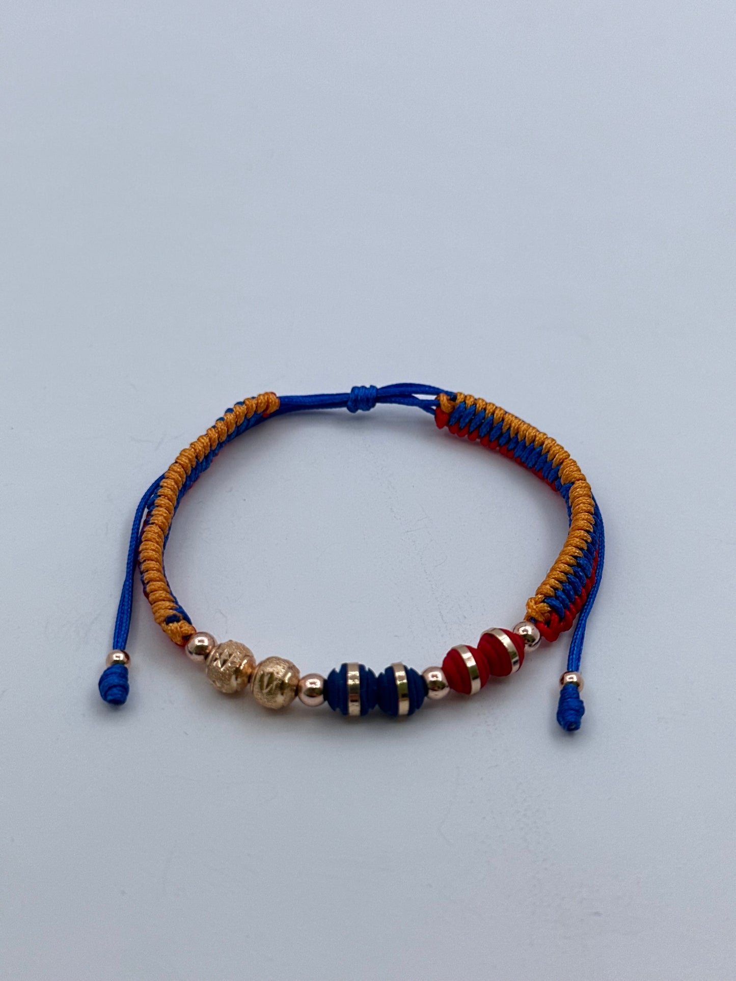 PULSERA DE COLOMBIA EN ORO LAMINADO 18K